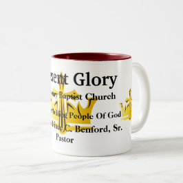 Cadeau Glory Baptist Church Tweekleurige Koffiemok