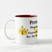 Cadeau Glory Baptist Church Tweekleurige Koffiemok (Links)