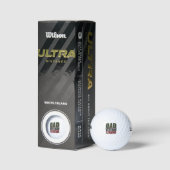 Cadeau Golfballen voor Vader Veteraan Legende – Co (Verpakking)