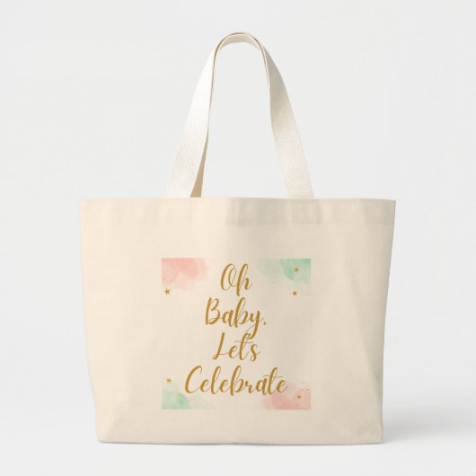 Cadeau Grote Tote Bag (Voorkant)