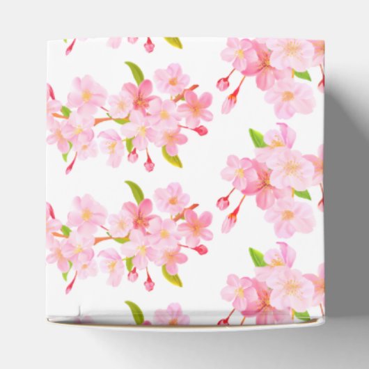 Cadeau/Gunst Doos-Roze Bloesem Bedankdoosjes (Bovenkant)