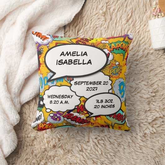 Cadeau-herinnering moderne grappige stripboek voor kussen (Deken)