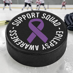 Cadeau Hockey Steunteam Epilepsie Puck