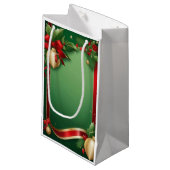 Cadeau "Houx"-hoes Klein Cadeauzakje (Voorkant Gekanteld)