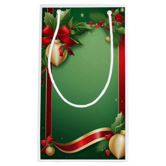 Cadeau "Houx"-hoes Klein Cadeauzakje (Voorkant)