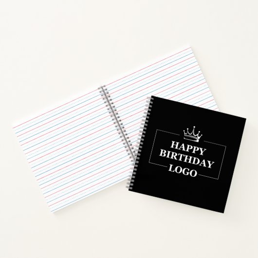 Cadeau-idee, gepersonaliseerde verjaardagsaangepas notitieboek (Binnen)