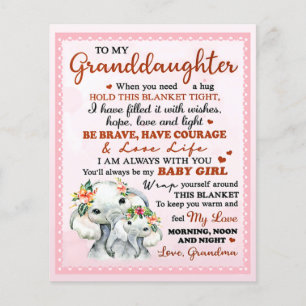 Cadeau-idee olifant verjaardag voor mijn kleindoch flyer