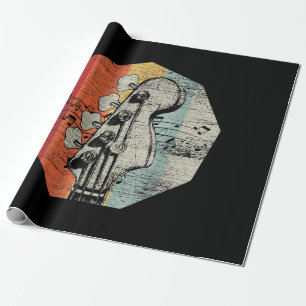 Cadeau idee voor bas-gitarist - basgitaar cadeaupapier