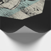 Cadeau idee voor bas-gitarist - basgitaar cadeaupapier (Hoek)