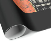 Cadeau idee voor bas-gitarist - basgitaar cadeaupapier (Rol Hoek)