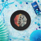 Cadeau idee voor bas-gitarist - basgitaar papieren bordje (Feest)