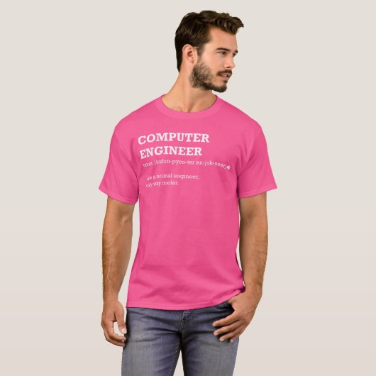 Cadeau-idee voor computertechnicus voor computerte t-shirt (Voorkant volledig)