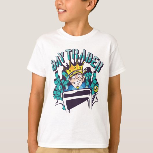 Cadeau-idee voor Day Trader T-shirt (Voorkant)