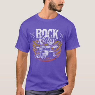 Cadeau-idee voor drumstel muziekinstrument leuk t-shirt