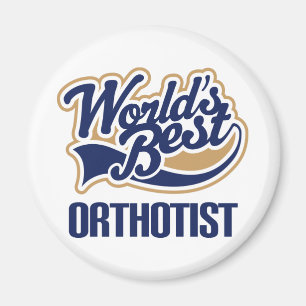 Cadeau-idee voor orthotist (beste werelden) magneet