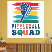 Cadeau-idee voor pickleball-spelers canvas afdruk (Insitu (Woonkamer))