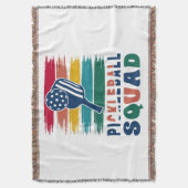Cadeau-idee voor pickleball-spelers deken (Voorkant Verticaal)