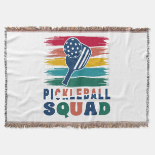 Cadeau-idee voor pickleball-spelers deken