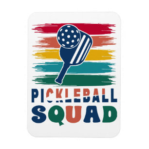 Cadeau-idee voor pickleball-spelers magneet