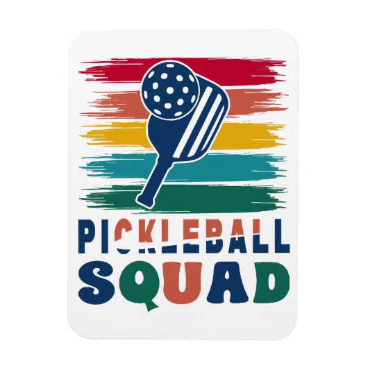 Cadeau-idee voor pickleball-spelers magneet (Verticaal)