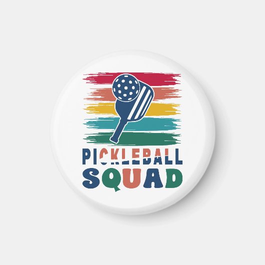 Cadeau-idee voor pickleball-spelers magneet (Voorkant)