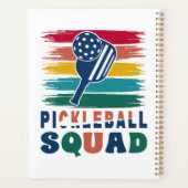 Cadeau-idee voor pickleball-spelers planner (Achterkant)