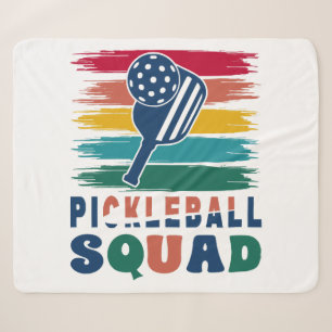 Cadeau-idee voor pickleball-spelers sherpa deken