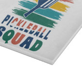 Cadeau-idee voor pickleball-spelers snijplank (Hoek)