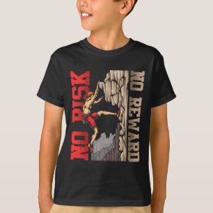 Cadeau-idee voor rotsklimmen Boulderende klimmer T-shirt
