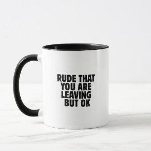 Cadeau-idee voor vertrekkende collega met grappige mok