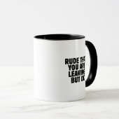 Cadeau-idee voor vertrekkende collega met grappige mok (Voorkant rechts)
