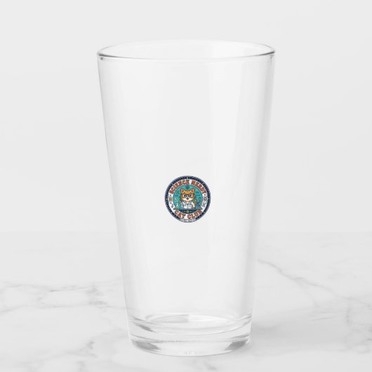 Cadeau-idee voor wetenschap nerd kat kat moeder - glas (Voorkant)
