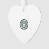Cadeau-idee voor wetenschap nerd kat kat moeder - ornament (voorkant)