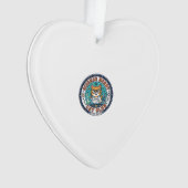 Cadeau-idee voor wetenschap nerd kat kat moeder - ornament (voorkant)