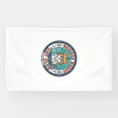 Cadeau-idee voor wetenschap nerd kat kat moeder - spandoek (Horizontaal)