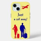 Cadeau-ideeën 'Blijf in contact' Case-Mate iPhone Case (Achterkant)