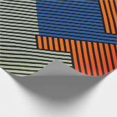 Cadeau Ideeën Leuke Artsy Kleuren Cadeaupapier (Hoek)