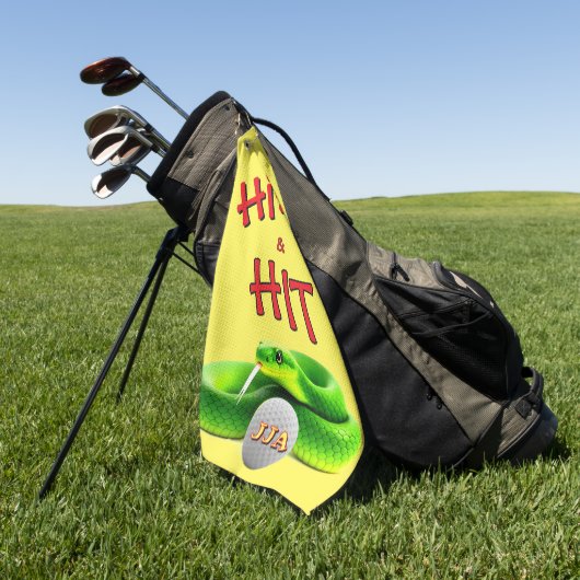 Cadeau-ideeën Persoonlijk Plezierig Golfhanddoek (Groen)