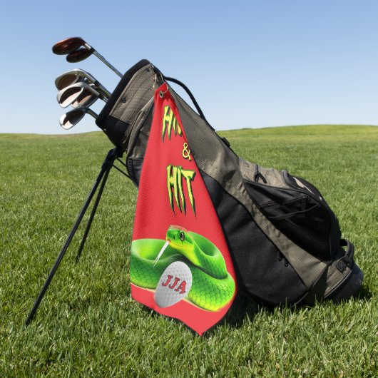 Cadeau-ideeën Persoonlijk Plezierig Golfhanddoek (Groen)