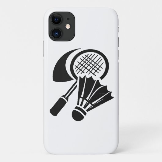 Cadeau-ideeën voor badminton Case-Mate iPhone case (Achterkant)