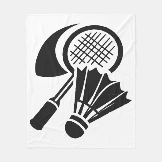 Cadeau-ideeën voor badminton fleece deken (Voorkant)