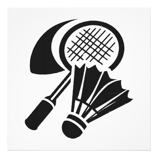 Cadeau-ideeën voor badminton foto afdruk (Voorkant)