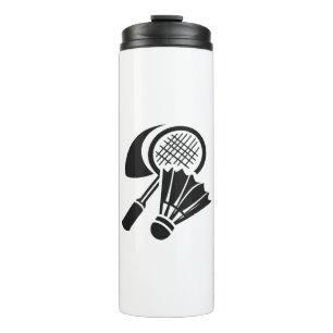 Cadeau-ideeën voor badminton thermosbeker