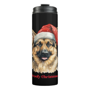 Cadeau-ideeën voor Kerstmis voor Duitse Herdershon Thermosbeker