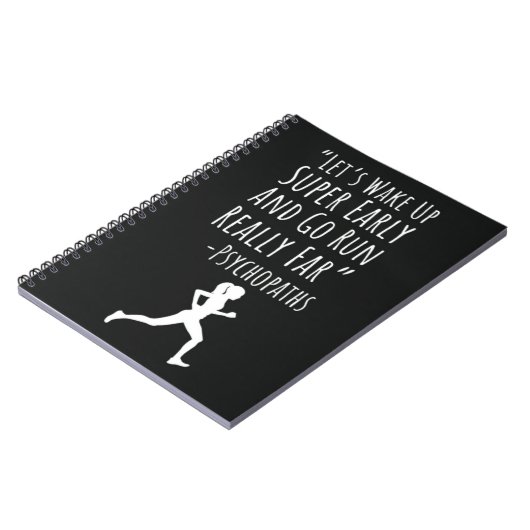 Cadeau-ideeën voor marathonlopers voor haar hardlo notitieboek (Linkerzijde)