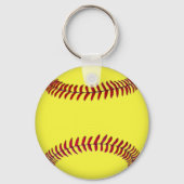 Cadeau-ideeën voor Softbalcoach met NAAM en JAAR Sleutelhanger (Achterkant)