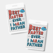 Cadeau-ideeën voor Vaderdag Badge (Voor- en achterkant)