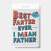 Cadeau-ideeën voor Vaderdag Badge (Achterkant)