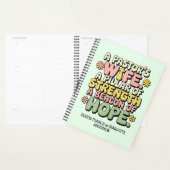 ✝️Cadeau-ideeën voor waardering voor predikantsvro Planner (Display)