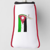 Cadeau Ideeën Watermeloen Vredesduif Golfheadcover (Draai 90)